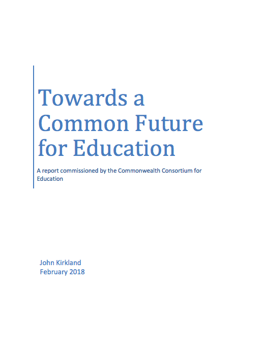 TOWARDS A COMMON FUTURE FOR EDUCATION